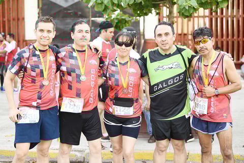 Fer, Jorge, Rosario, Gerardo y Juan José