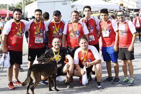 Javier, Enrique, Jorge, Héctor, Víctor, José Ángel, Ángel, Alfredo y Fernando