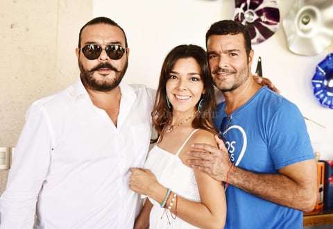 Effrain, Mercedes y Pablo Montero