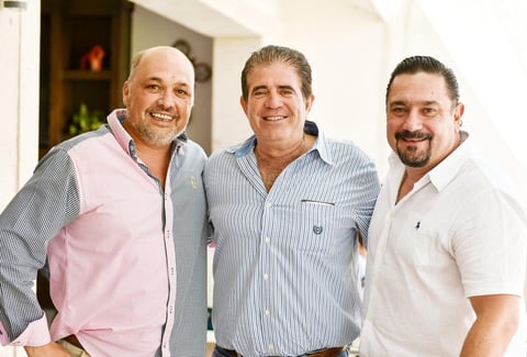 Lacho Madero, Luis Diz e Ignacio Chacón
