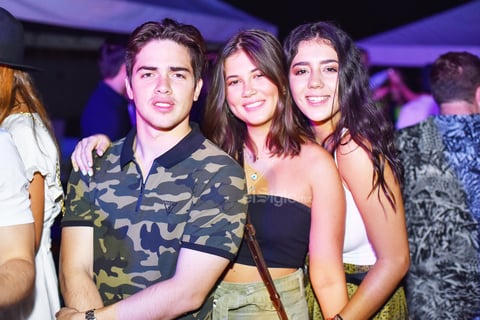 Eduardo Cano, Paloma Goytia y Rebeca Pamanes.