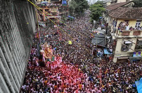 Se celebra como el cumpleaños de Lord Ganesh.