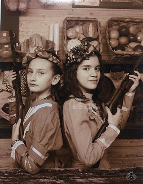 Mariángel y Keyla.
