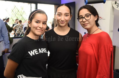 13092019 Paulina Pereda, Sofía Navejas y Anilú Chávez.