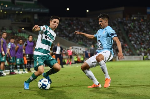 Emocionante igualada de Santos contra Pachuca