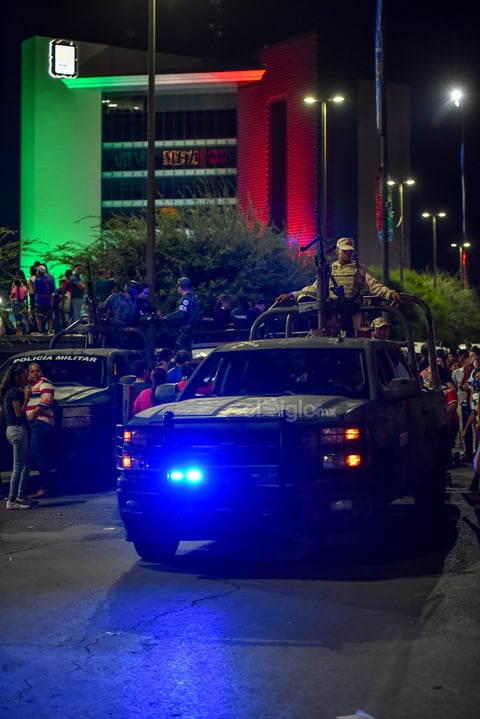 Autoridades reportaron saldo blanco en los festejos.