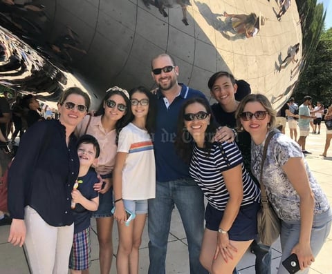 15092019 GRATOS MOMENTOS.  Familia Bonilla Murra en Chicago, Illinois.