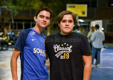 18092019 Amigos. Manolo Díaz y Esteban Zamudio.