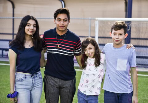 18092019 Frida, Ernesto, Andrea y Diego.