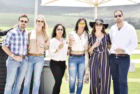 Javier, Callita, Martha, Esperanza, Claudia y Enrique