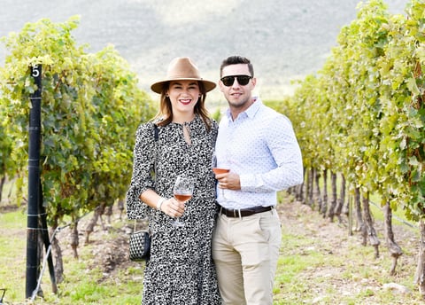 Paola Tumoine y Rene Venegas.