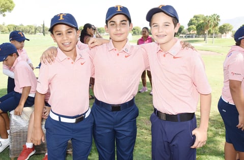 Javier Alefre, Rogelio Barrios y Jorge Dávila