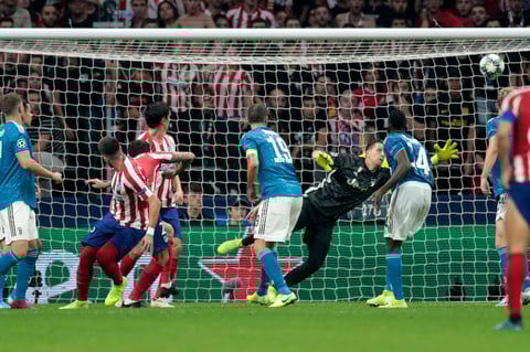 Héctor Herrera anotó el gol del empate ante la Juventus de Turín
