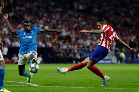 Héctor Herrera anotó el gol del empate ante la Juventus de Turín