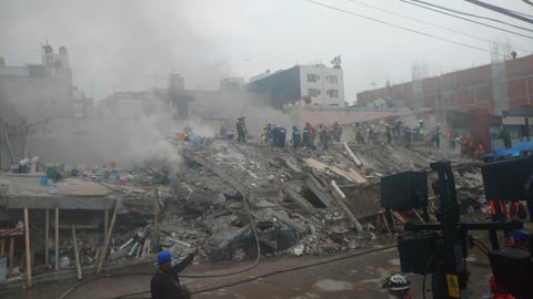 Dieron así 17 marcaciones positivas por parte de estos elementos de Torreón en el sismo que registró una magnitud de 7.1 grados en la escala Richter.
