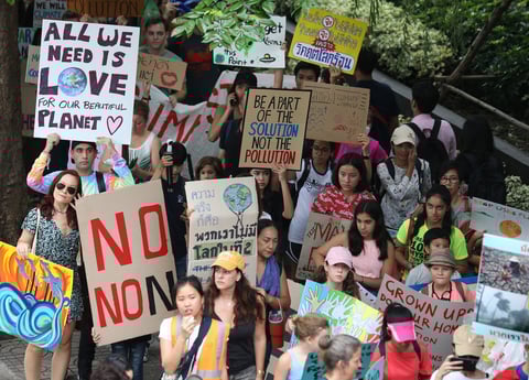 Buscan llamar la atención sobre los efectos del cambio climático.