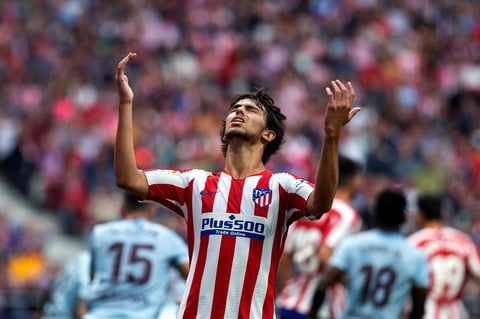 Atlético de Madrid y Celta de Vigo reparten puntos 