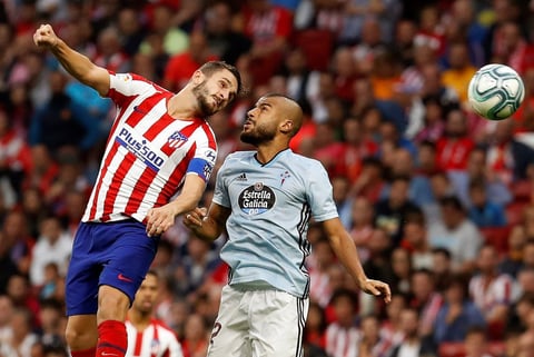 Atlético de Madrid y Celta de Vigo reparten puntos 