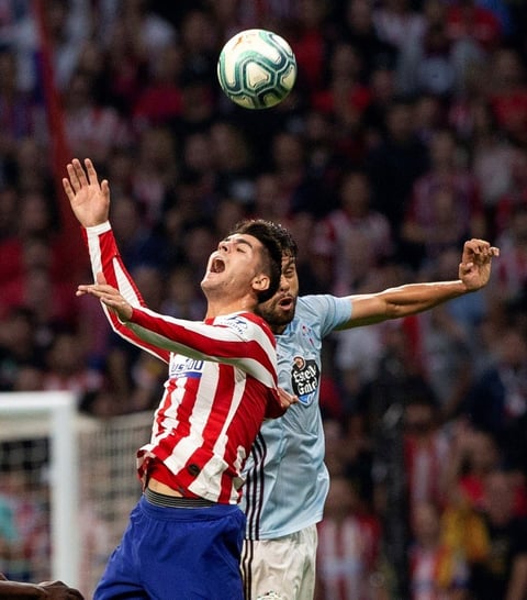 Atlético de Madrid y Celta de Vigo reparten puntos 