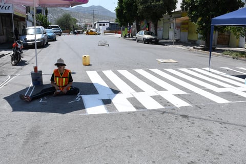 La actividad resaltaba la importancia de los derechos del peatón y su seguridad al caminar por las calles de Torreón.