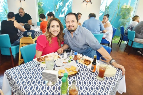 Jaqueline y Gustavo.