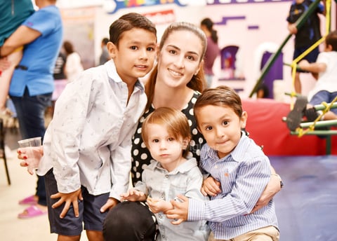 Roberta, Franco, Luciano y Patricio.