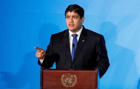 Carlos Alvarado Quesada, de Costa Rica.