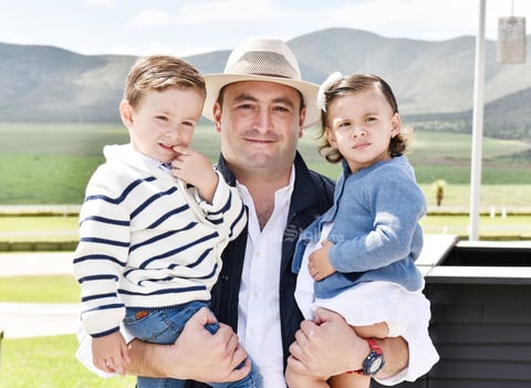 Luis,Andres y Sofia Gutierrez.