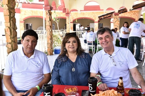 24092019 Fernando Carmona, Lety Morales y Luis Valdés.