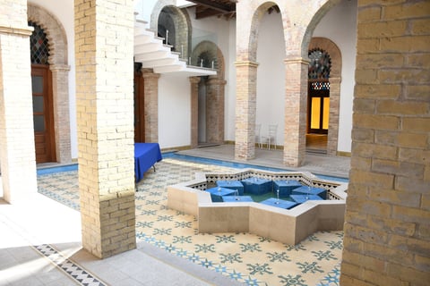 Si bien no pudo precisar lo que se llevará cabo al interior de la casa Mudéjar, si pudo esclarecer que será un recinto cultural con múltiples propósitos, entre los cuáles se encuentra la exposición de galerías de arte, fotografía, la exposición de cine y la recuperación de algunos talleres que se impartían en la casa de cantera.