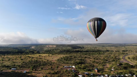 Decenas de globos aerostáticos estarán en el cielo.