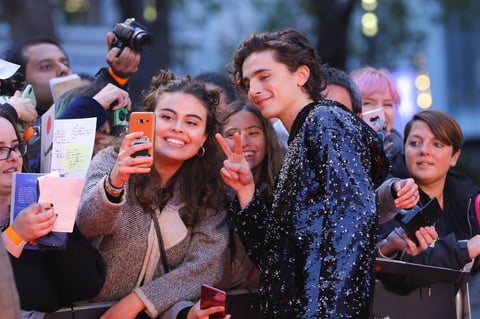 Timothee Chalamet es el protagonista de la producción de Netflix 