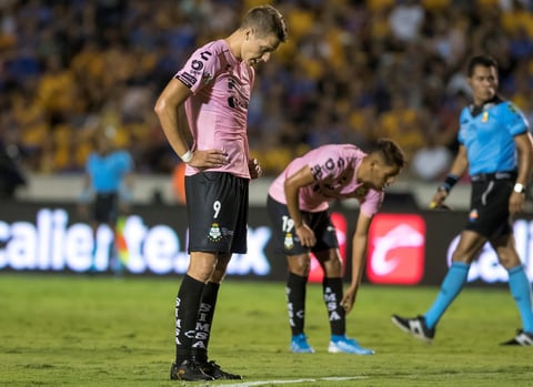 Santos Laguna pierde 4-0 ante los Tigres UANL