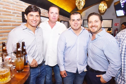 Pancho, Gerardo, manolo y Pedro