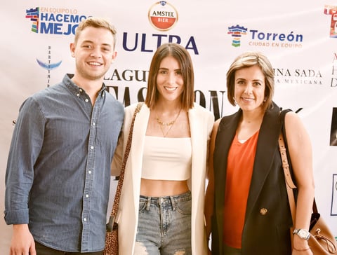 Daniel, Lety y Carmen.