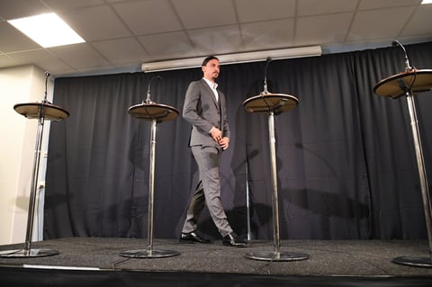 Ibrahimovic develó su estatua en Malmo Suecia