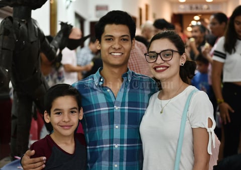 09102019 Juan Aurelio Cárdenas, Rodrigo Romo y Mariela Acosta.