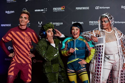 Messi inspira para show del Cirque du Soleil