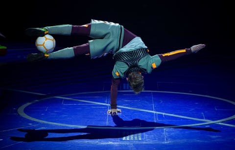 Messi inspira para show del Cirque du Soleil
