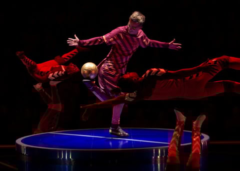 Messi inspira para show del Cirque du Soleil