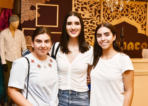 Elisa,Vero y Ximena.