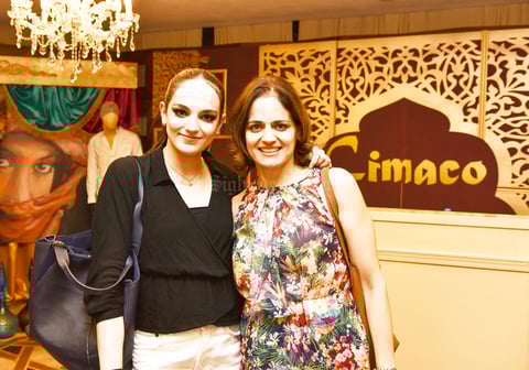 Natalia y Paty.