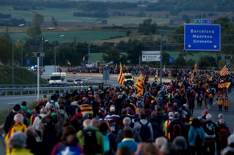 Se han movilizado 2,000 agentes para contribuir, en caso necesario, a garantizar el orden público en Cataluña.