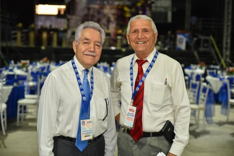 16102019 ROTARIOS.  Ignacio Méndez Lastra y Guillermo Milán.