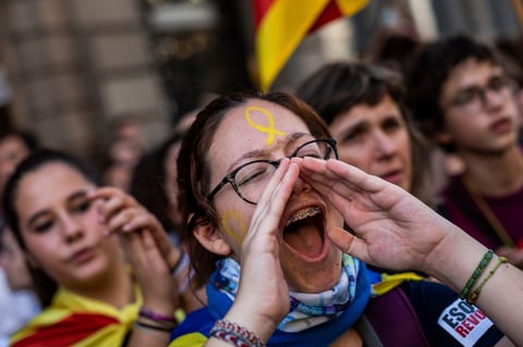 Líderes independentistas fueron condenados.