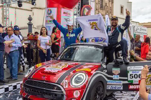 A la llegada Ricardo Cordero se mostró feliz y dedicó su triunfo: "Para todos los que me dijeron que no se podía".