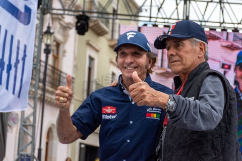 El excampeón de la Fórmula Uno Emerson Fittipaldi fue invitado especial.