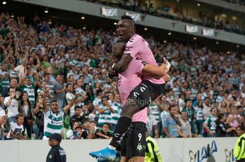 celebración de gol