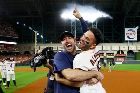 APTOPIX ALCS Yankees Astros Baseball