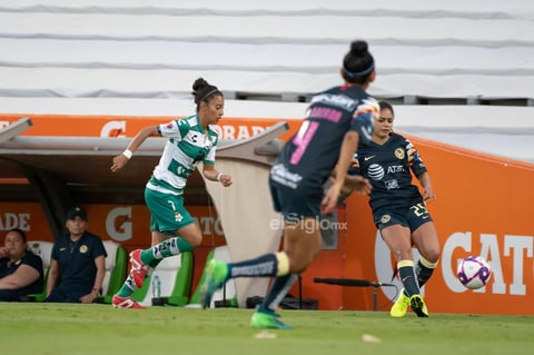Guerreras vs Águilas Jana Gutiérrez, Brenda Guevar

Jana Alexandra Gutiérrez Campos #25 Media America
Brenda Alejandra Guevara Nicolás #7 Media Santos
Santos vs America
juego correspondiente a la jornada 16 de la apertura 2019 de la Liga MX femenil en TSM Oficial - lunes 21 de octubre de 2019 19:00h
América, Liga MX Femenil, Santos América, Santos Femenil, Santos Laguna